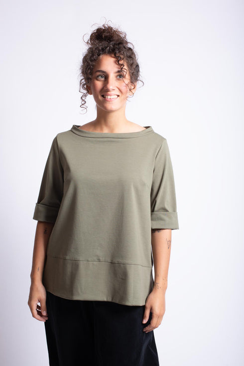 Elegante top in jersey Britt